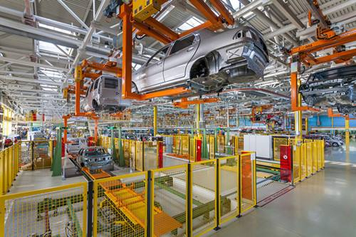 Hidden Traction AGV Helps Intelligent Production in Automotive Parts Manufacturing Industry